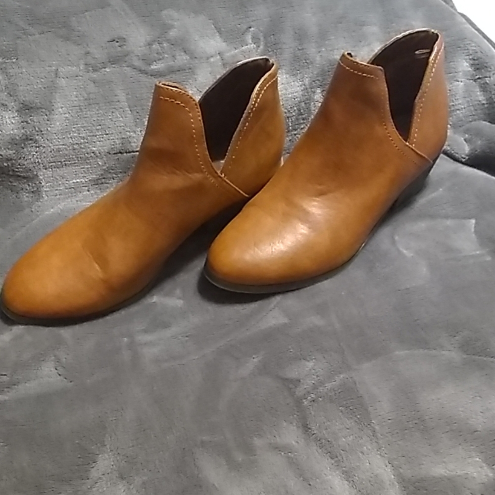 Brown ankle boots